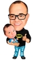 Caricatura de Casamento, Noivos, Noivinhos - Um lindo presente - comprar online