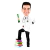 Caricatura Individual Corpo Inteiro Estilo Ouro - comprar online