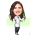 Caricatura Individual Corpo Inteiro Estilo Ouro - Caricaturas Digitais - Tudo em Caricaturas, Logotipos e Criação de Mascotes para Empresas