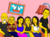 Caricatura Simpson com cenário de fundo - Caricaturas Digitais - Tudo em Caricaturas, Logotipos e Criação de Mascotes para Empresas