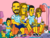 Caricatura Simpson com cenário de fundo - loja online
