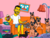 Caricatura Simpson com cenário de fundo - loja online