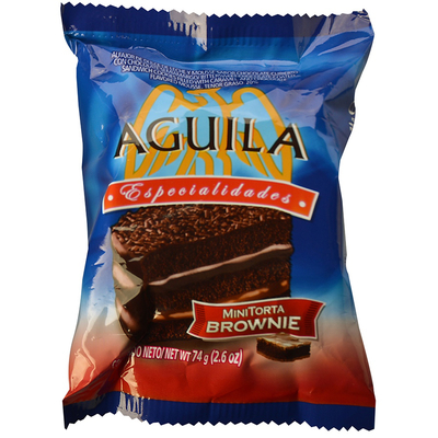 Alfajor Aguila Minitorta Brownie 74 G
