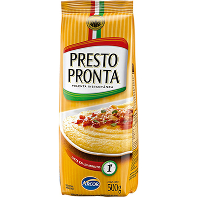 Polenta Instantanea Presto Pronta 500 G.