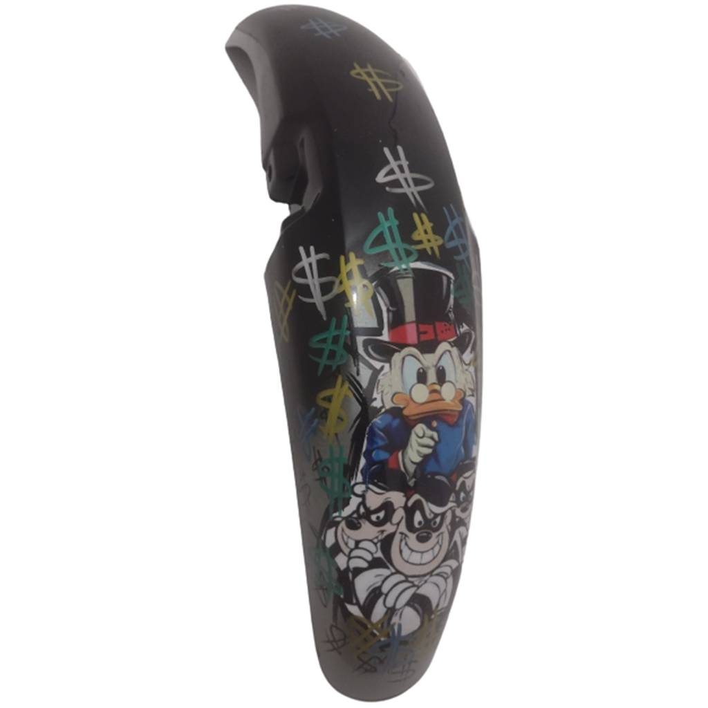 PARALAMA GRAFITADO TITAN 125 TIO PATINHAS