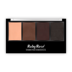 Paleta de Sombra para Sobrancelha - Ruby Rose