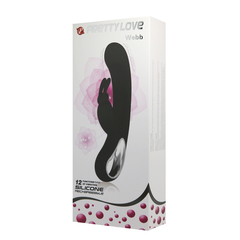 VIBRADOR WEBB NEGRO - PRETTY LOVE - comprar online