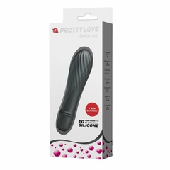 Vibrador Solomon Silicona Black - comprar online