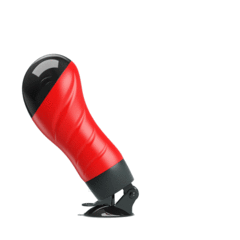 Imagen de MASTURBADOR VIBRADOR CON BASE VAGINA - CRAZY BULL DELIA