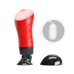 MASTURBADOR VIBRADOR CON BASE VAGINA - CRAZY BULL DELIA - FlyClub