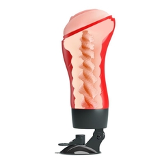 MASTURBADOR VIBRADOR CON BASE VAGINA - CRAZY BULL DELIA