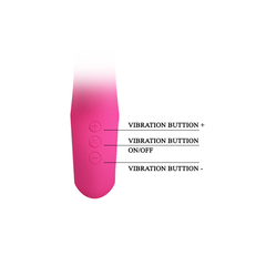 Imagen de VIBRADOR CARINA RECARGABLE - PRETTY LOVE