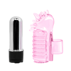 VIBRADOR PARA DEDO ROSA - tienda online
