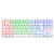 Teclado Gamer Redragon Kumara White RGB Switch Blue