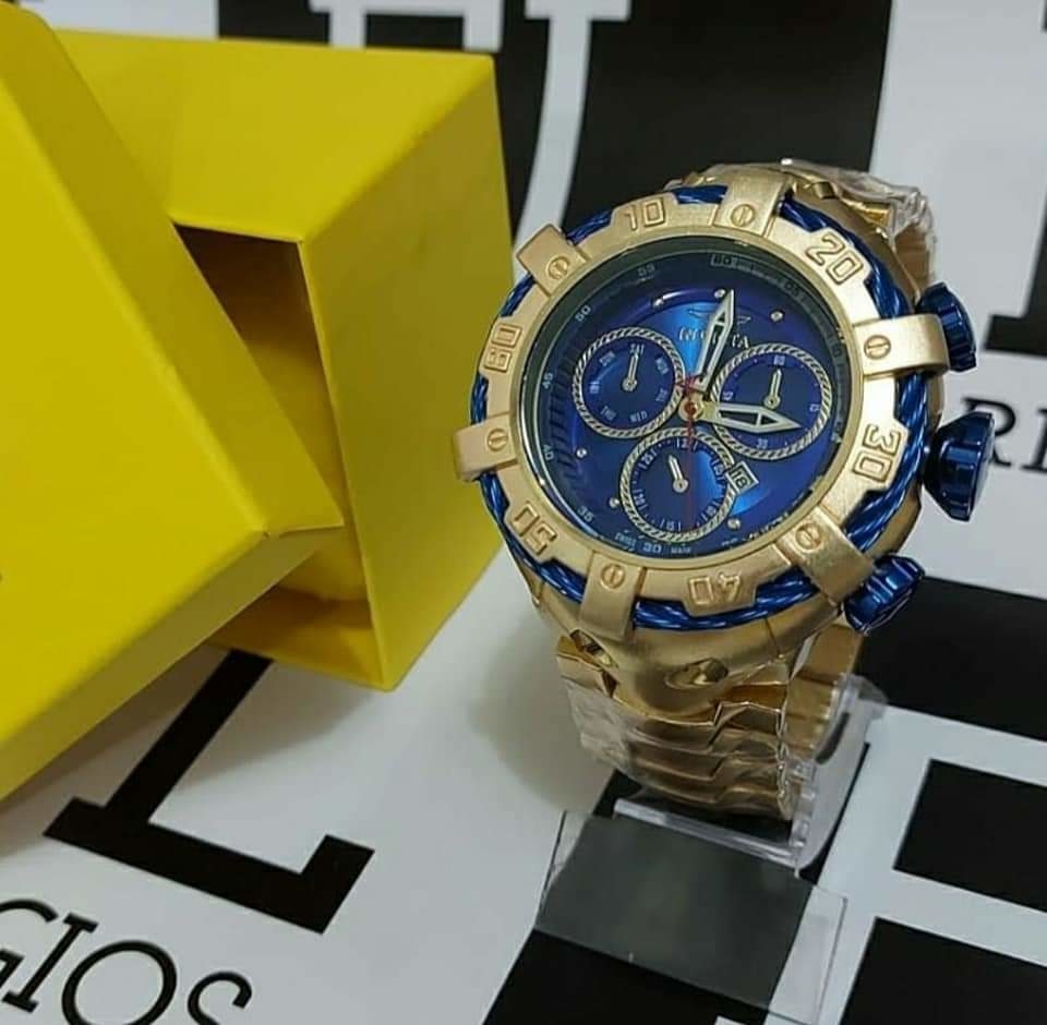 invicta thunderbolt dourado