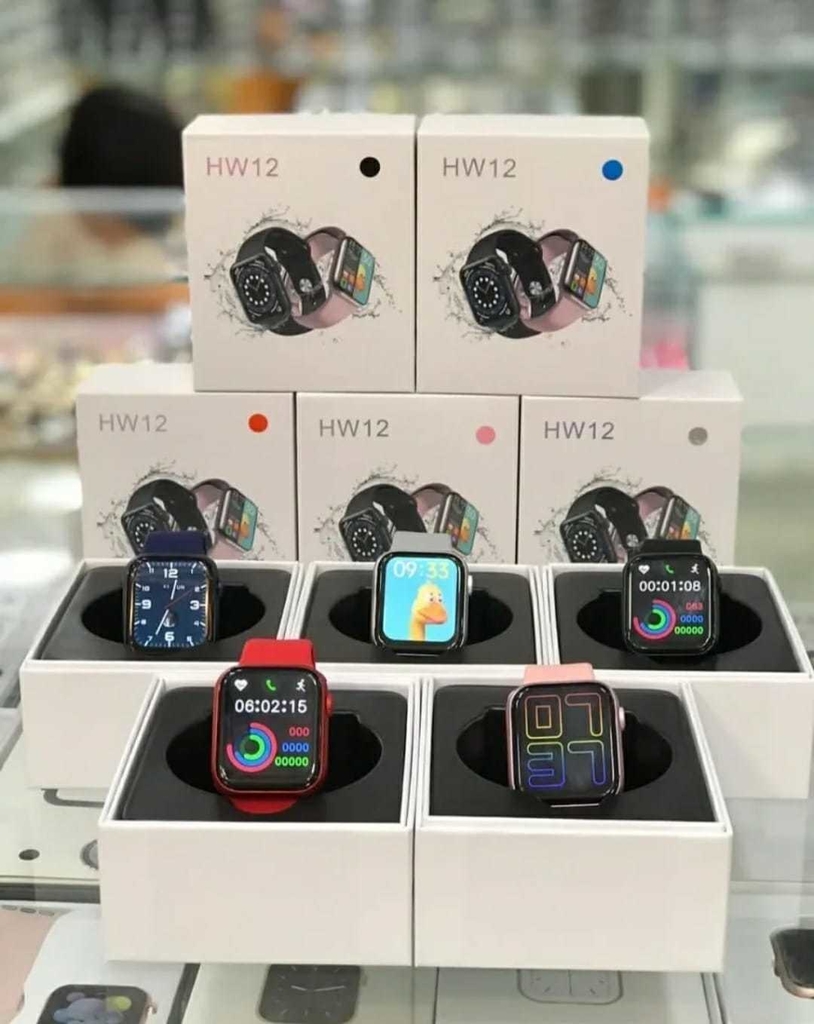smartwatch hw12 prata
