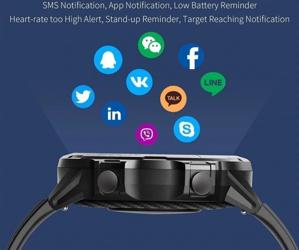 RELÓGIO INTELIGENTE SMARTWATCH BLULORY BW16