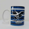 Taza Rayada Azul Vintage