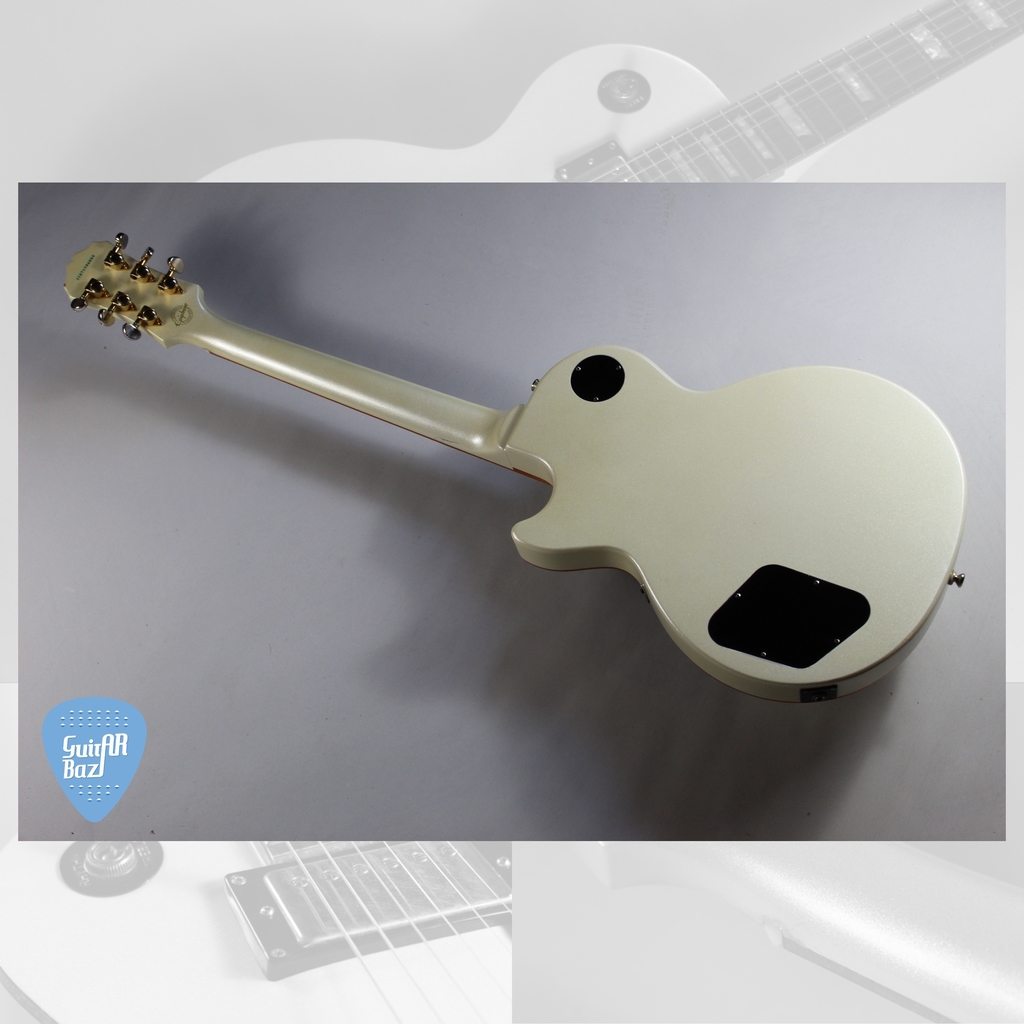 EPIPHONE LES PAUL Royale Pearl White 2011 Custom Shop