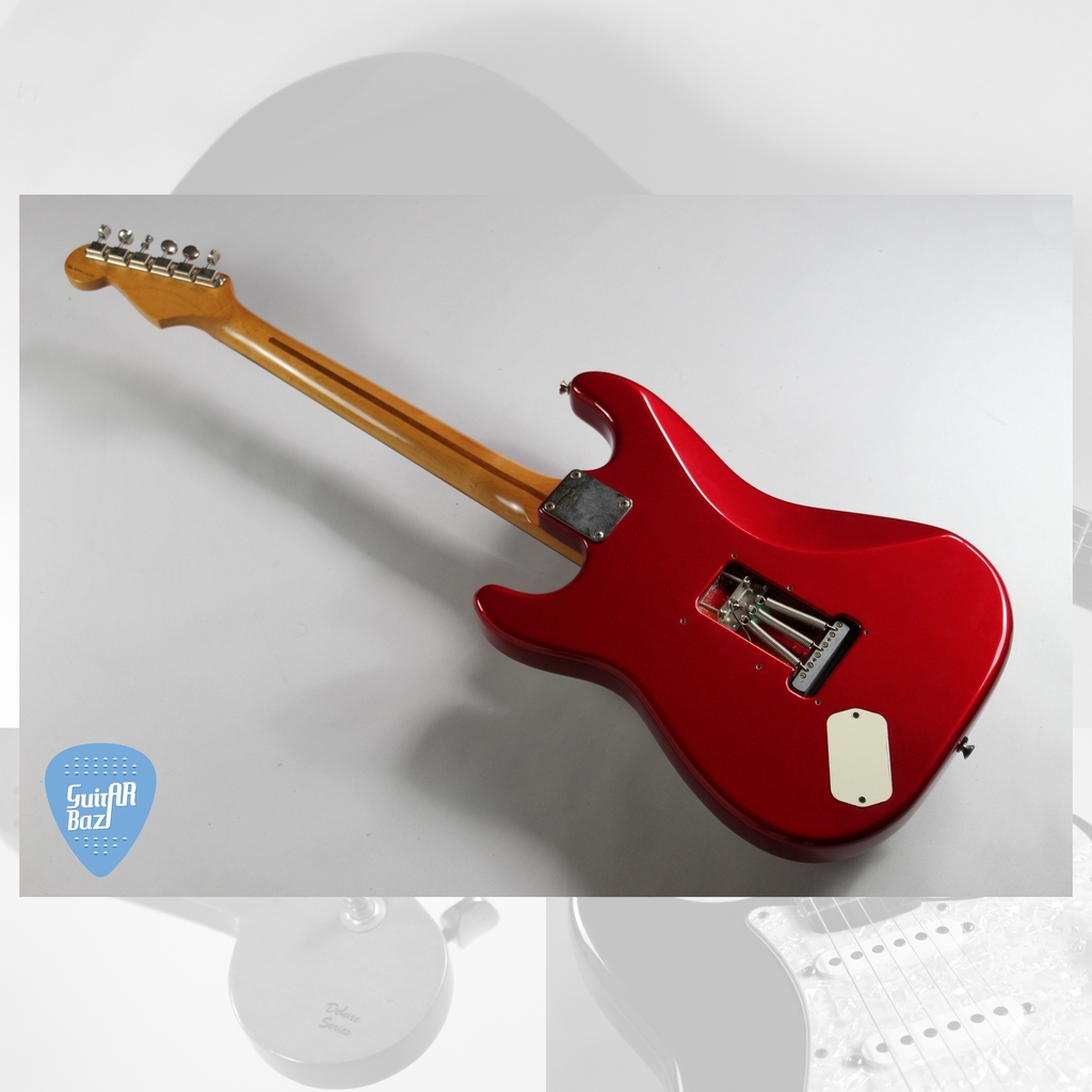 FENDER Stratocaster Deluxe Powerhouse MEXICO 1998 Candy Apple Red