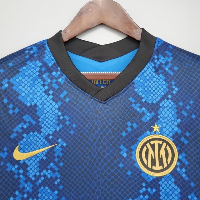 camisa inter de milao azul