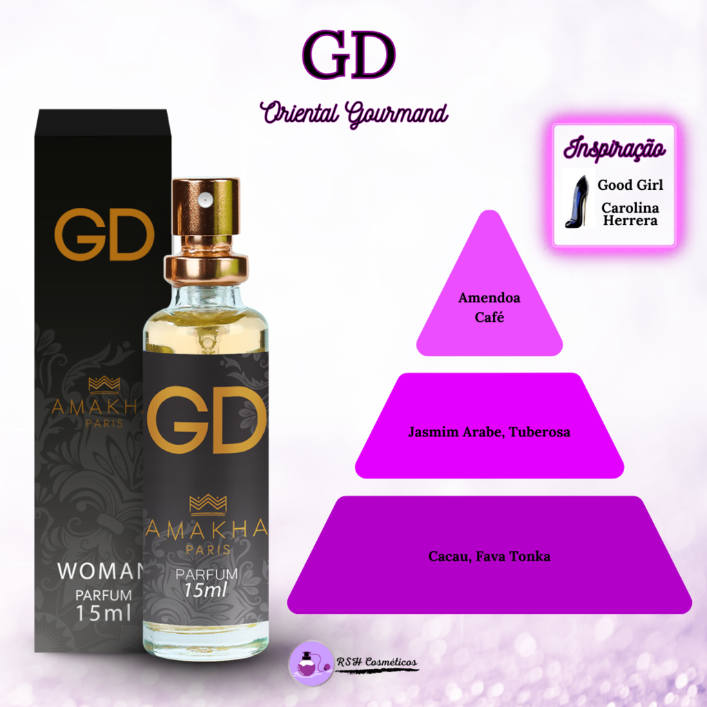 Perfume Feminino Parfum Brasil GD Girl - 15ml