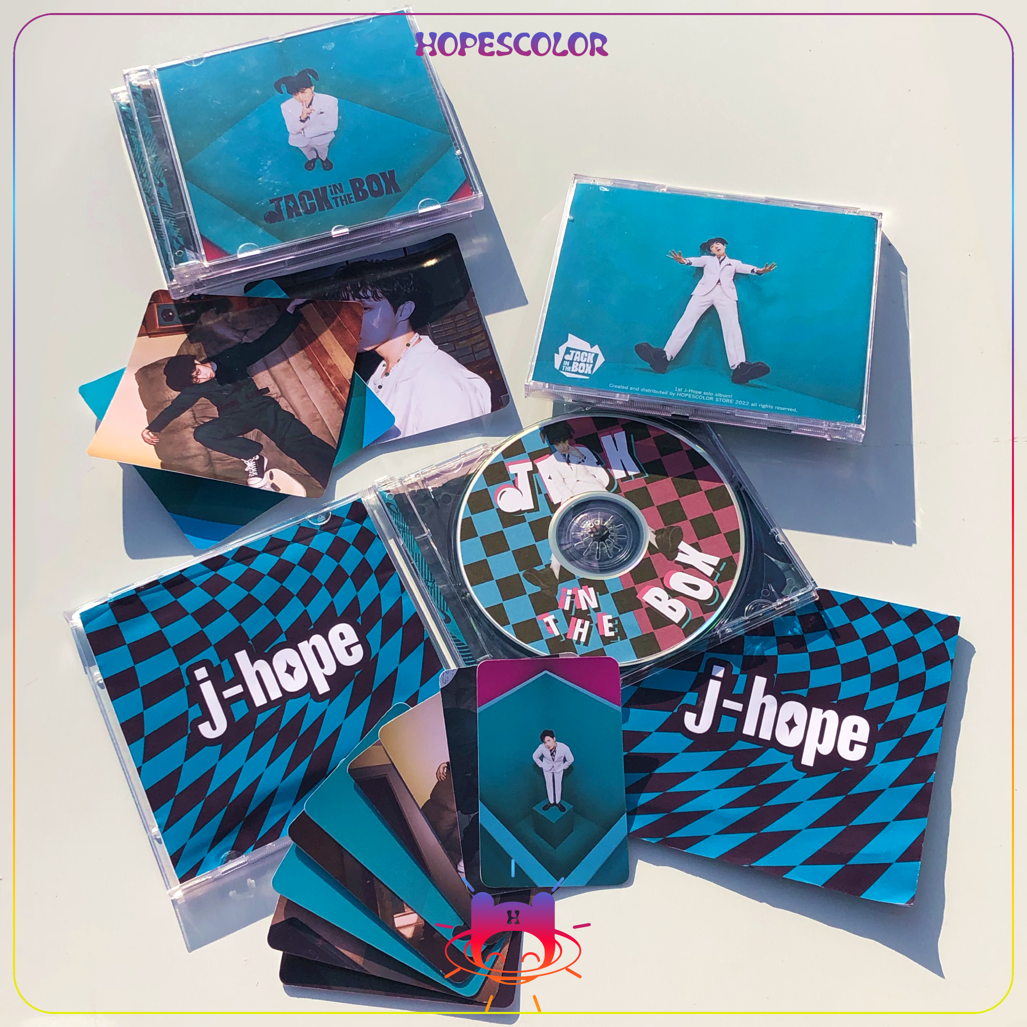 Tradução do unboxing de Tae do álbum Jack in the box Hope edition