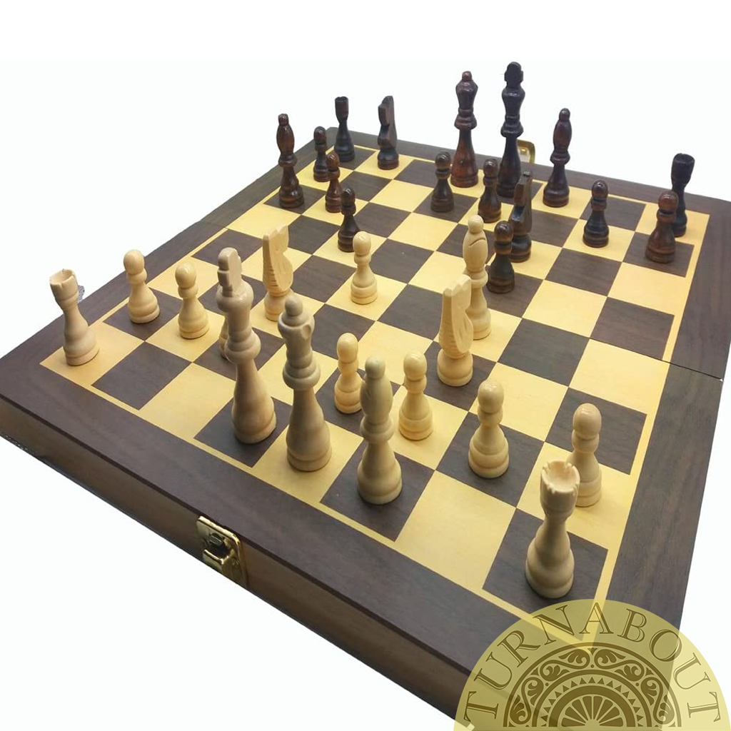 Jogo De Xadrez 2 Em 1 Chess Set 8508-2