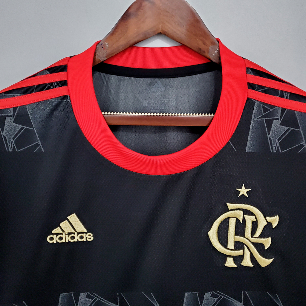 Nova Camisa Flamengo 3 Com Todos Patrocínios Torcedor Masculina