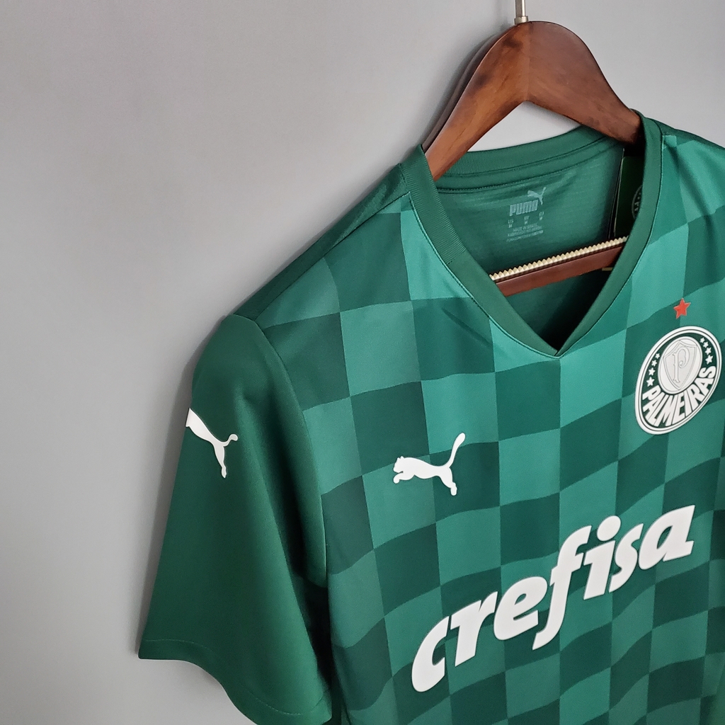Camisa Palmeiras Casa 2023 Puma - Torcedor / VERDE