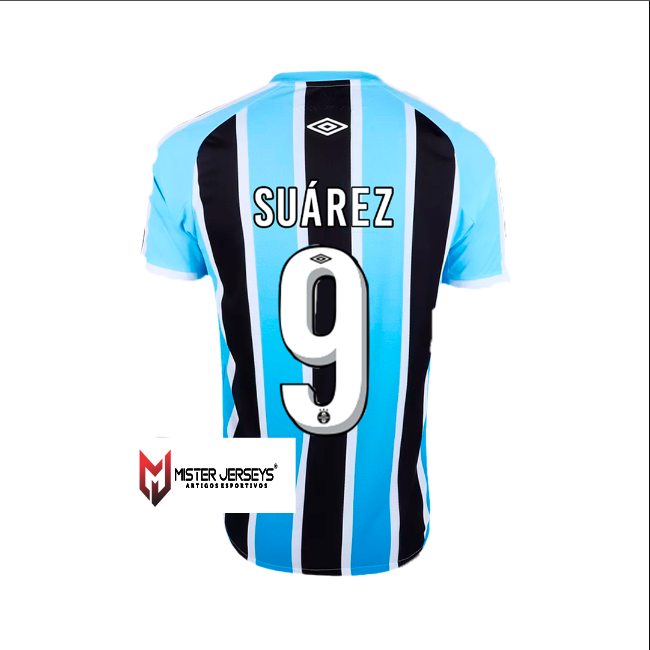 Umbro Gremio Away 2022 Jersey Suarez 9 - Futfanatics