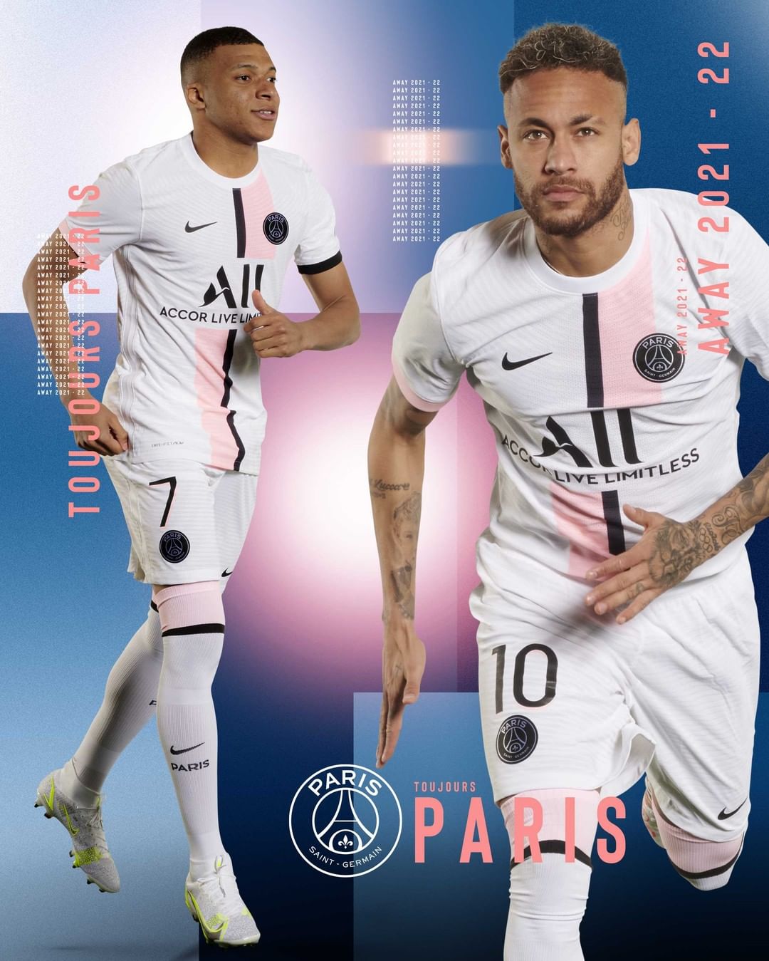 Camisa Paris Saint-Germain Away 21/22