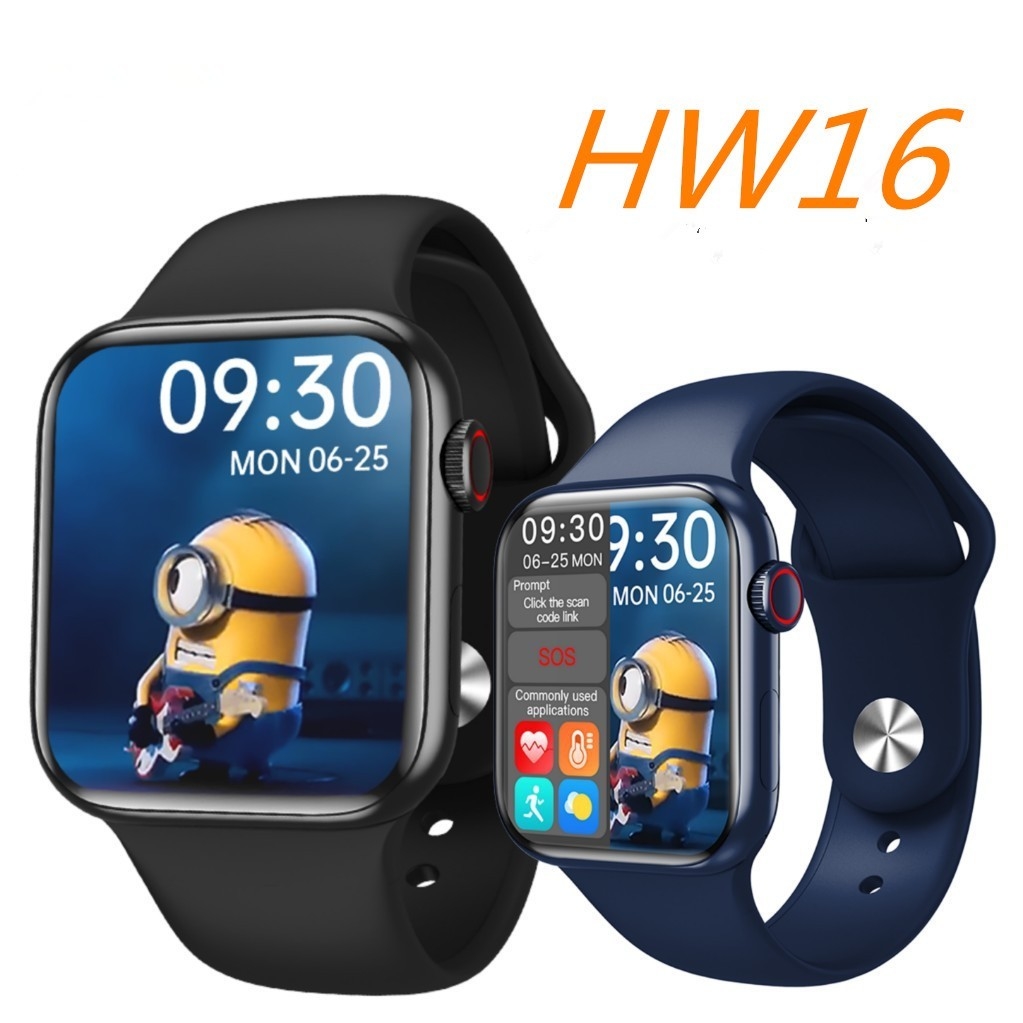 smartwatch hw16 44mm esportivo