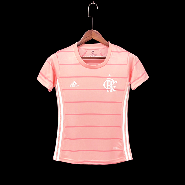 camisa do flamengo rosa feminina