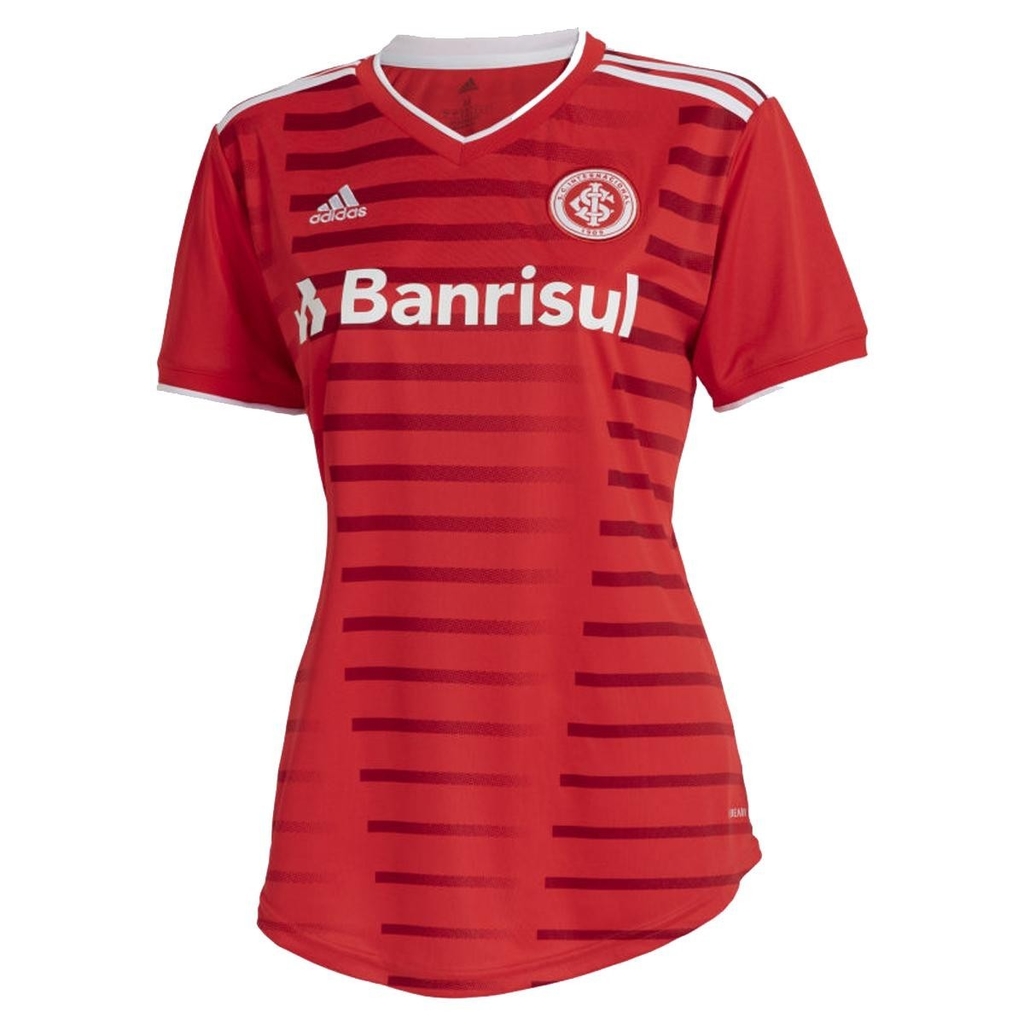 Camisa Internacional I 22/23 Torcedor Adidas Feminina - Vermelho