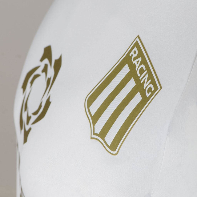 Camisa Kappa Racing Club Home 2022 Jogador - Branco