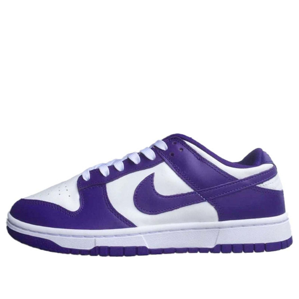 nike dunk low blue and purple