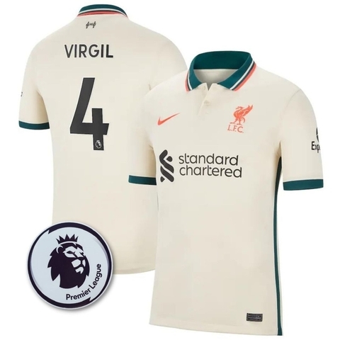 Camisa Liverpool II 21/22 Marfim - Nike - Masculino Torcedor