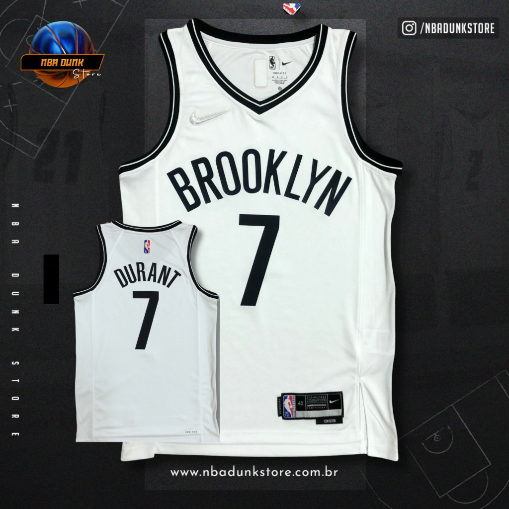 REGATA BROOKLYN NETS BLACK 20/21 SWINGMAN JERSEY - CITY EDITION