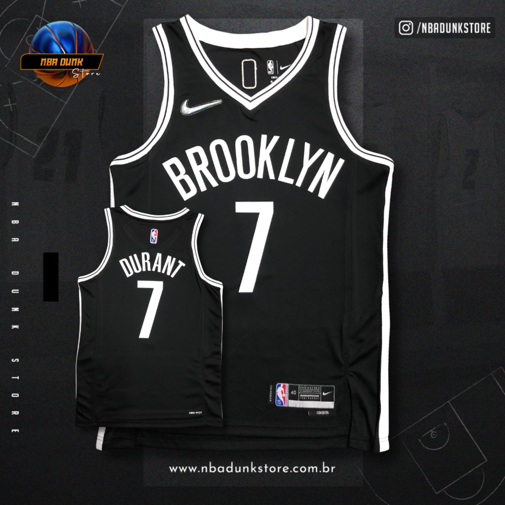 REGATA BROOKLYN NETS WHITE SWINGMAN JERSEY 22/23 - CITY EDITION