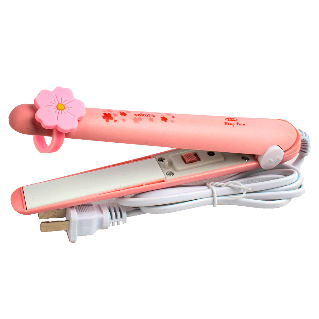 Mini plancha alaciadora con sujetador PL85 - Heng Lian