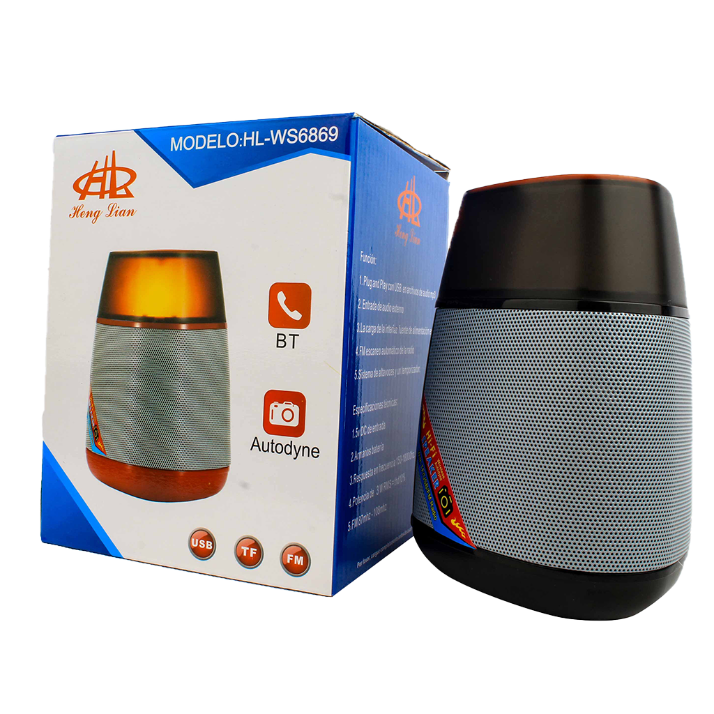 Bocina con luz LED WS6869 - Comprar en Heng Lian