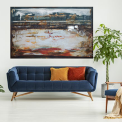 Paisaje de la vuelta del Malón. 115 x 180 cm5 cm en internet