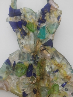 Perfumada de Azul. 45 x 25. Objeto - comprar online
