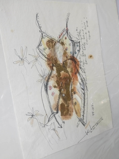 Cómo oro. Dibujo. 17 x 24
