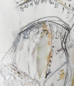 Exclusiva, dibujo. 17 x 24 cm - Kiki Lawrie / La Juana