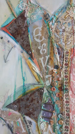 El salto de Leticia, 40 x 90 cm - comprar online