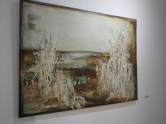 Bajo la piel de la tierra. 100 x 130 en internet