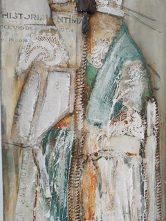 Sola frente al mar. 47 x 157 cm - Kiki Lawrie / La Juana