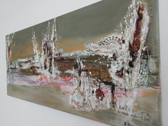 Hermoso amanecer de un junio frío. 40 x 90 - comprar online